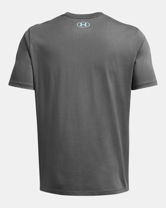 Men's UA Fish Hook Logo T-Shirt in Gray image number 3